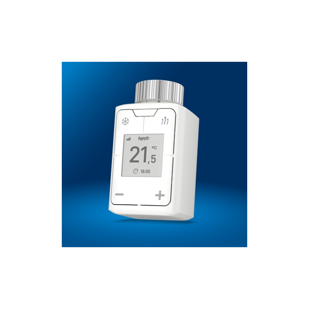 Produktbild för FRITZ! Smart Thermo 302, Vit, Knappar, 0