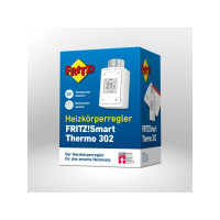Produktbild för FRITZ! Smart Thermo 302, Vit, Knappar, 0