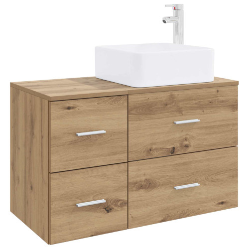 vidaXL Badrumsmöbelset 2 pcs Artisan-ek Konstruerat trä