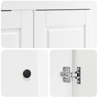 Produktbild för Badrumsmöbelset Vit 78,5 x 37,5 x 81 cm Konstruerat trä