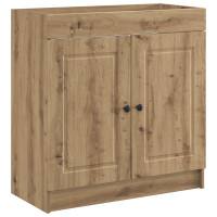 Produktbild för Badrumsmöbelset Artisan-ek 78,5 x 37,5 x 81 cm Konstruerat trä