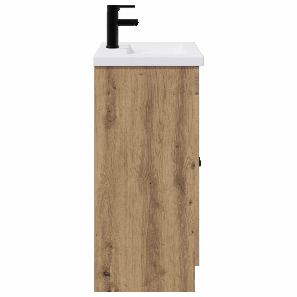 Produktbild för Badrumsmöbelset Artisan-ek 78,5 x 37,5 x 81 cm Konstruerat trä
