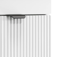 Produktbild för Badrumsmöbelset Vit 56 x 37,5 x 81 cm Konstruerat trä