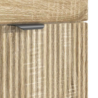 Produktbild för Badrumsmöbelset Sonoma-ek 56 x 37,5 x 81 cm Konstruerat trä