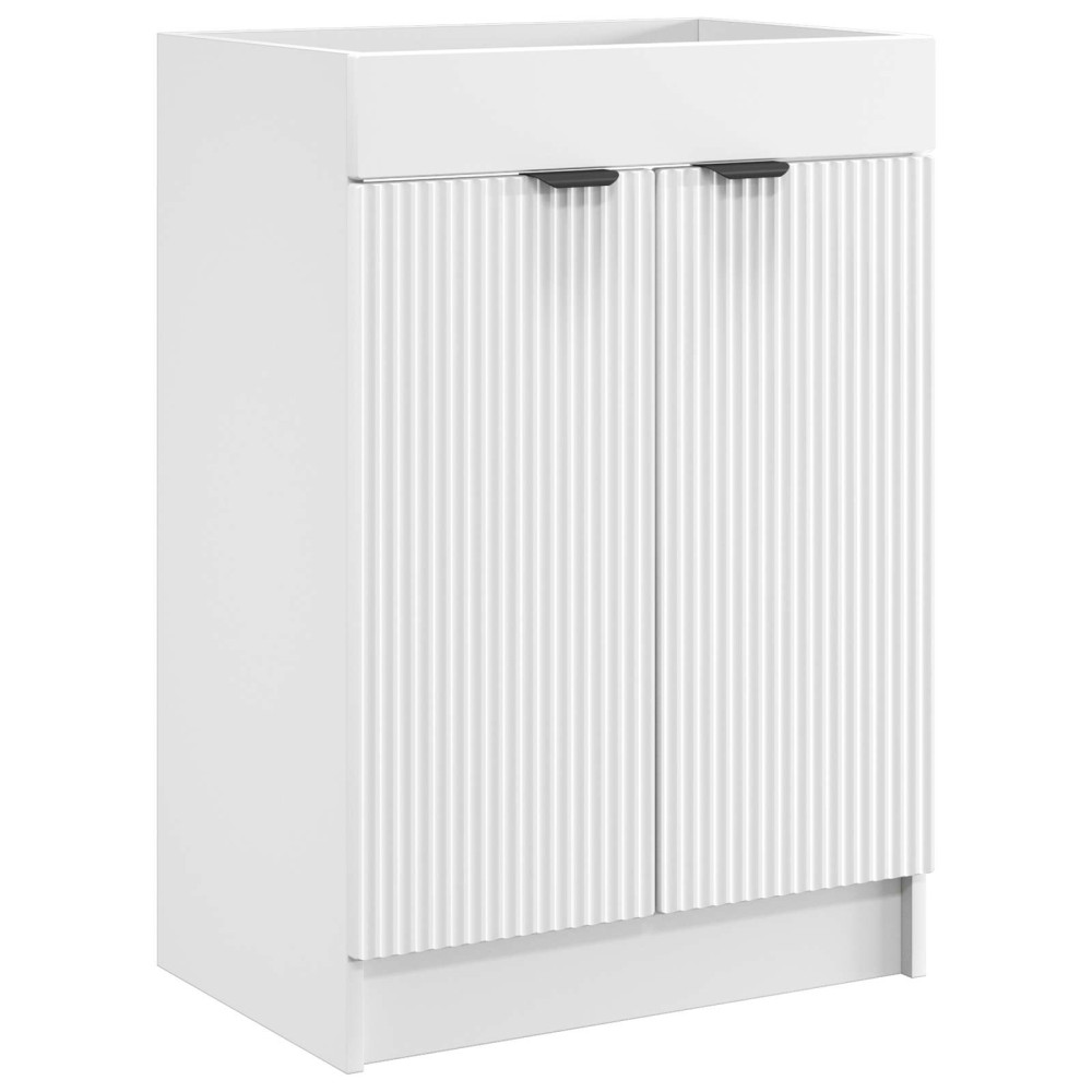 Produktbild för Badrumsmöbelset Vit 78,5 x 37,5 x 81 cm Konstruerat trä