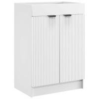 Produktbild för Badrumsmöbelset Vit 78,5 x 37,5 x 81 cm Konstruerat trä