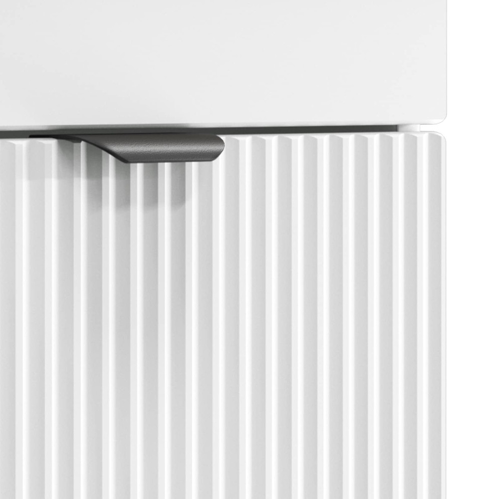 Produktbild för Badrumsmöbelset Vit 78,5 x 37,5 x 81 cm Konstruerat trä