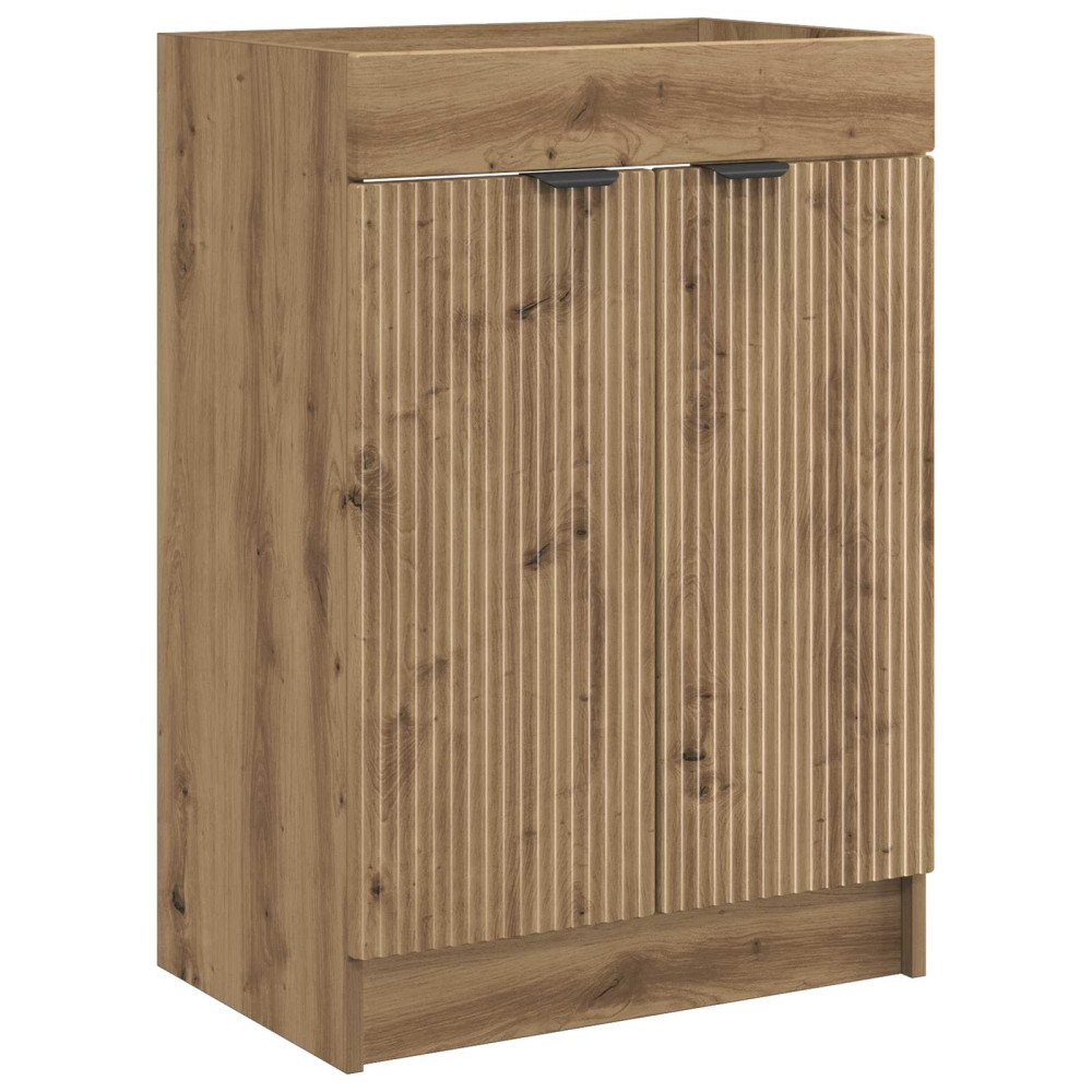 Produktbild för Badrumsmöbelset Artisan-ek 78,5 x 37,5 x 81 cm Konstruerat trä
