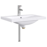 Produktbild för Badrumsmöbelset Gammalt trä 61 x 40 x 84,5 cm Konstruerat trä