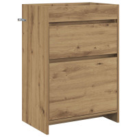 Produktbild för Badrumsmöbelset Artisan-ek 61 x 40 x 84,5 cm Konstruerat trä