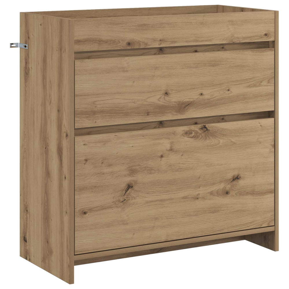 Produktbild för Badrumsmöbelset Artisan-ek 81 x 40 x 84,5 cm Konstruerat trä