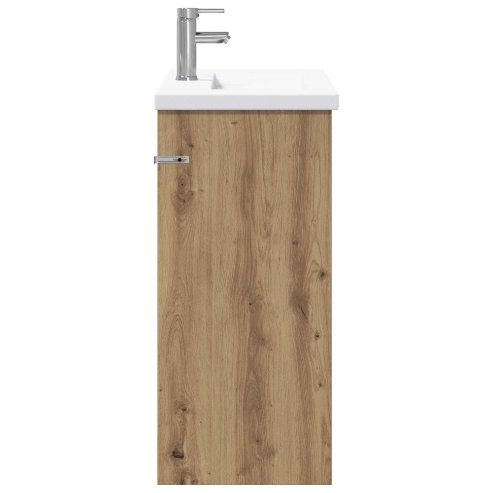 Produktbild för Badrumsmöbelset Artisan-ek 81 x 40 x 84,5 cm Konstruerat trä