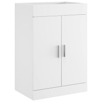 Produktbild för Badrumsmöbelset Vit 61 x 40 x 84,5 cm Konstruerat trä