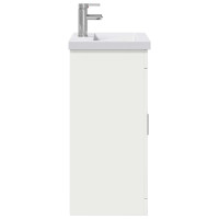 Produktbild för Badrumsmöbelset Vit 61 x 40 x 84,5 cm Konstruerat trä