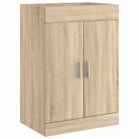 Produktbild för Badrumsmöbelset Sonoma-ek 61 x 40 x 84,5 cm Konstruerat trä