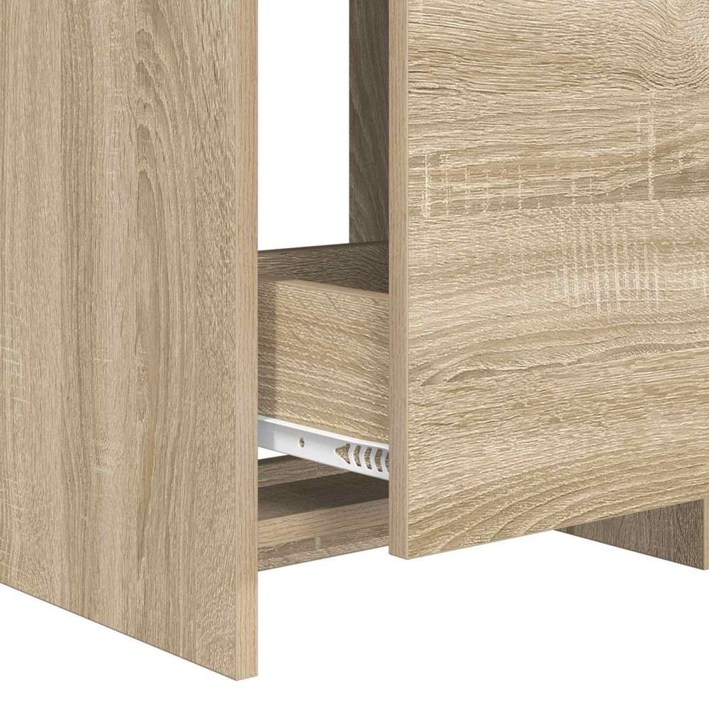 Produktbild för Badrumsmöbelset Sonoma-ek 61 x 40 x 84,5 cm Konstruerat trä