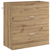Produktbild för Badrumsmöbelset Artisan-ek 81 x 40 x 84,5 cm Konstruerat trä