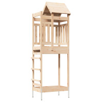 Produktbild för Lekstapel Brun 52,5 x 85 x 238 cm Massiv furu