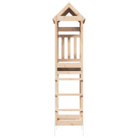 Produktbild för Lekstapel Brun 52,5 x 85 x 238 cm Massiv furu