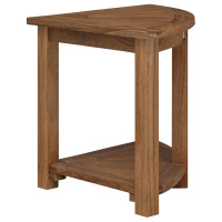 Produktbild för Badrum Sidobord Naturlig 45 x 45 x 46 cm Massivt teakträ
