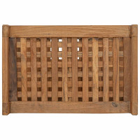 Produktbild för Badrumshylla Naturlig 45 x 30 x 71 cm Massivt teakträ