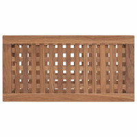 Produktbild för Badrum Sidobord Naturlig 60 x 30 x 45 cm Massivt teakträ