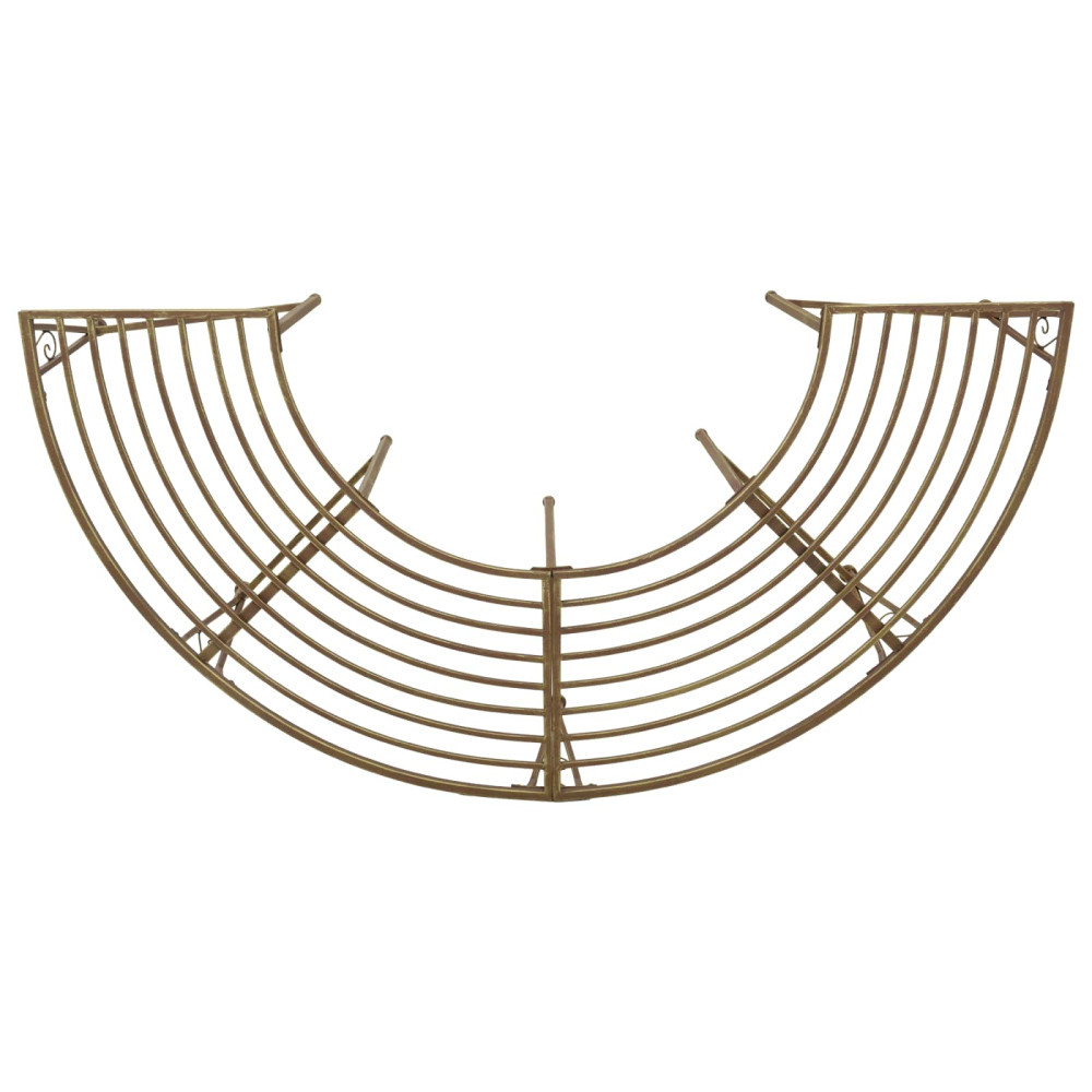 Produktbild för Trädbänk 4-Antal sittplatser 160 x 80 x 44 cm Stål Antik Brun