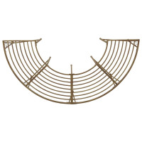 Produktbild för Trädbänk 4-Antal sittplatser 160 x 80 x 44 cm Stål Antik Brun
