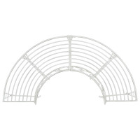 Produktbild för Trädbänk 4-Antal sittplatser 160 x 80 x 89 cm Stål Antik vit