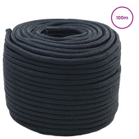 Produktbild för Båtsnöre Kungsblå 100 m Polyester