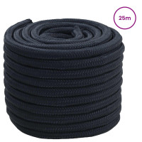 Produktbild för Båtsnöre Kungsblå 25 m Polyester