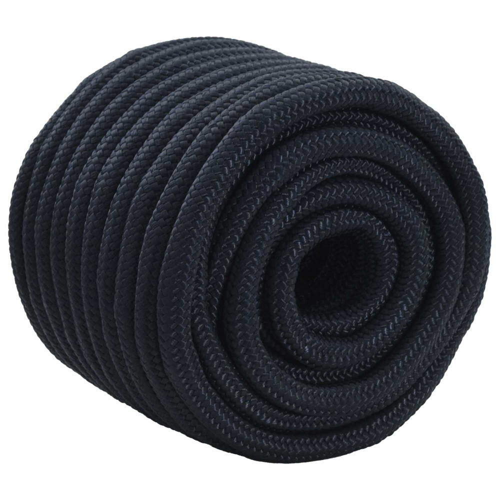 Produktbild för Båtsnöre Kungsblå 25 m Polyester