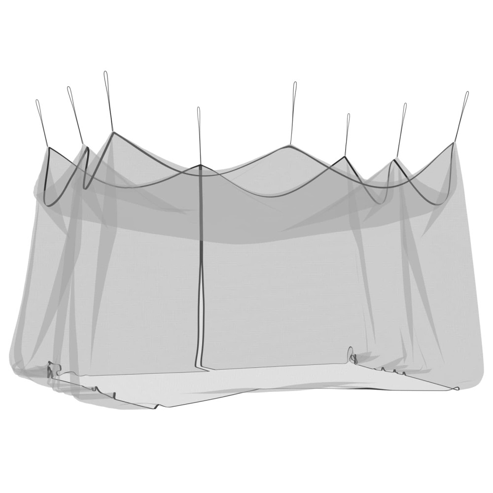 Produktbild för Trädgårdsmyggnät 156 Mesh Svart 3 x 4,5 x 2,5 m Polyester