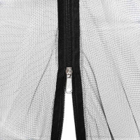 Produktbild för Trädgårdsmyggnät 156 Mesh Svart 3 x 6 x 2,5 m Polyester