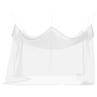 Produktbild för Trädgårdsmyggnät 156 Mesh Vit 4 x 4 x 2,5 m Polyester