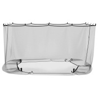 Produktbild för Myggnät för lusthus 220 mesh Svart 4 x 3 x 2 cm Polyester