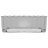 Produktbild för Myggnät för lusthus 220 mesh Svart 6 x 3 x 2 m Polyester