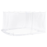 Produktbild för Myggnät för lusthus 220 mesh Vit 4,5 x 3 x 2 m Polyester