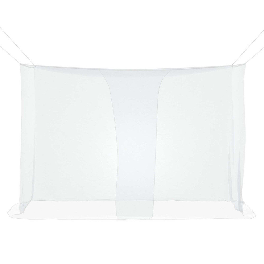 Produktbild för Myggnät för säng 156 nät 3 pcs Vit Polyester