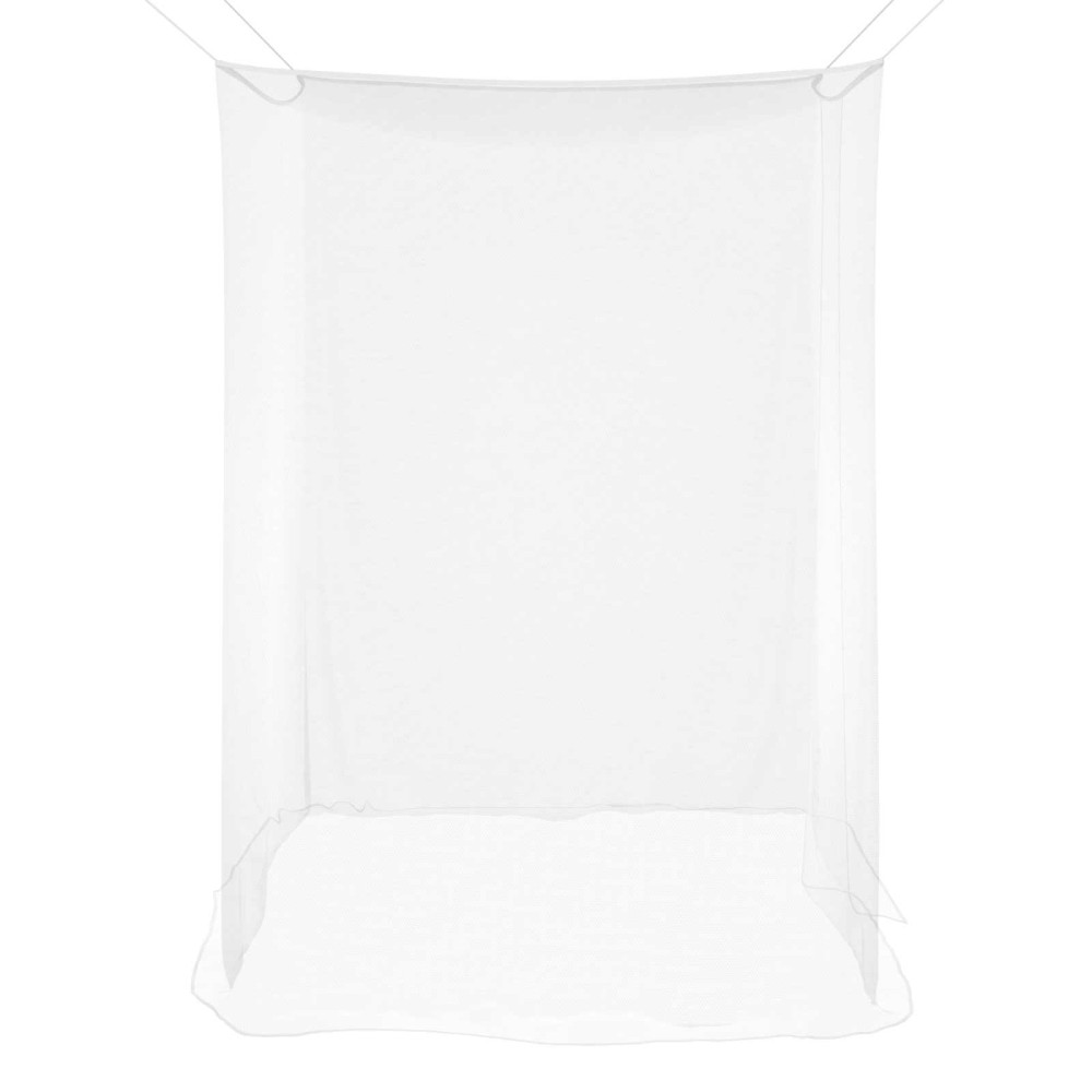 Produktbild för Myggnät för säng 156 nät 3 pcs Vit Polyester
