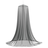 Produktbild för Myggnät för säng 3 pcs 156 mesh Svart ⌀56 x 220 cm Polyester