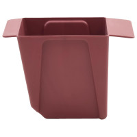 Produktbild för Blomlådor för Euro-pallar 12 pcs Brun 14 x 9 x 9,5 cm