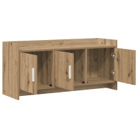 Produktbild för TV-skåp 102 x 33 x 47 cm Artisan-ek Konstruerat trä