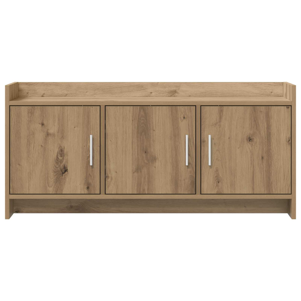 Produktbild för TV-skåp 102 x 33 x 47 cm Artisan-ek Konstruerat trä