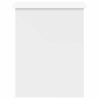 Produktbild för Förvaringskista med lagring Vit 40 x 40 x 50 cm Konstruerat trä