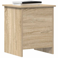 Produktbild för Förvaringskista Sonoma-ek 40 x 40 x 50 cm Konstruerat trä