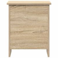 Produktbild för Förvaringskista Sonoma-ek 40 x 40 x 50 cm Konstruerat trä