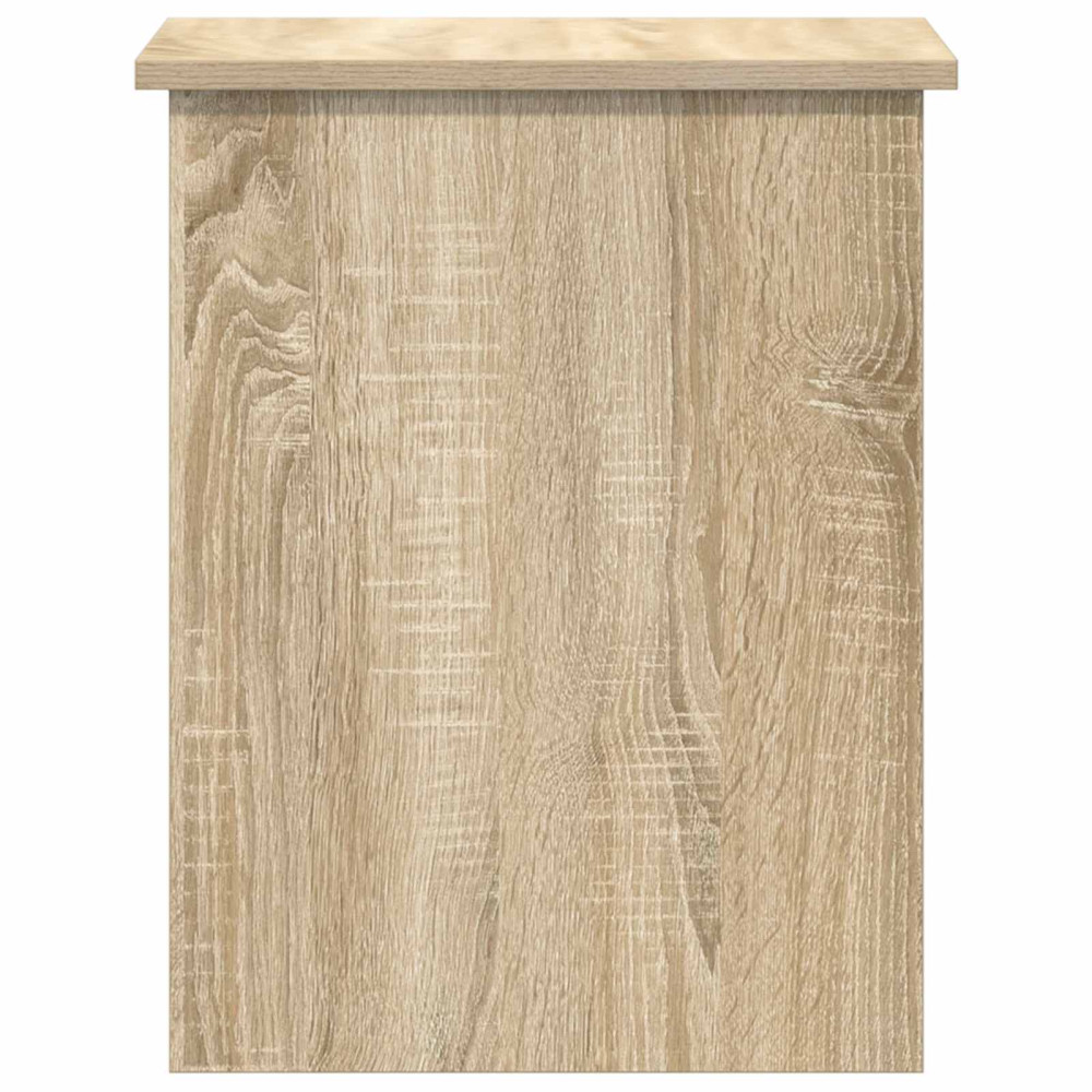 Produktbild för Förvaringskista Sonoma-ek 40 x 40 x 50 cm Konstruerat trä