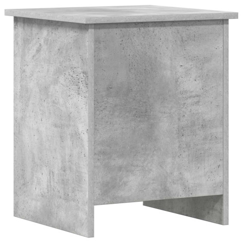 vidaXL Förvaringskista Betonggrå 40 x 40 x 50 cm Konstruerat trä