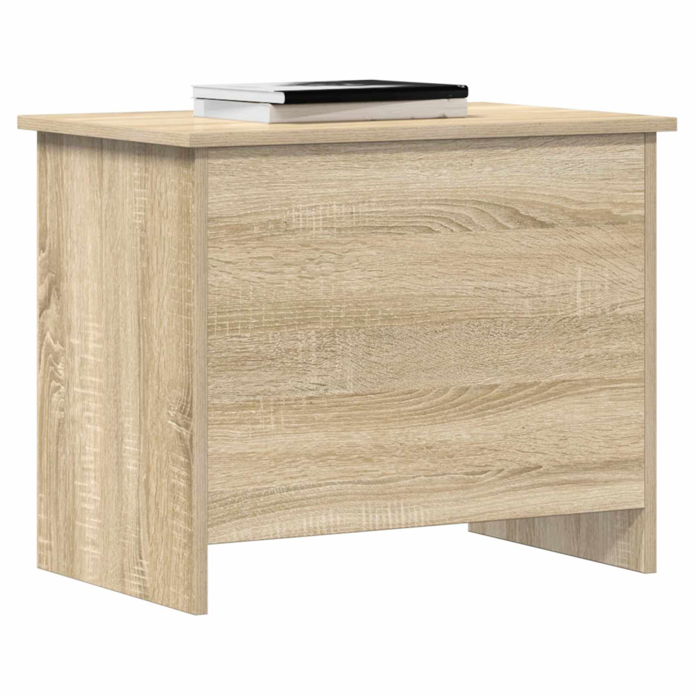 Produktbild för Förvaringskista Sonoma-ek 60 x 40 x 50 cm Konstruerat trä